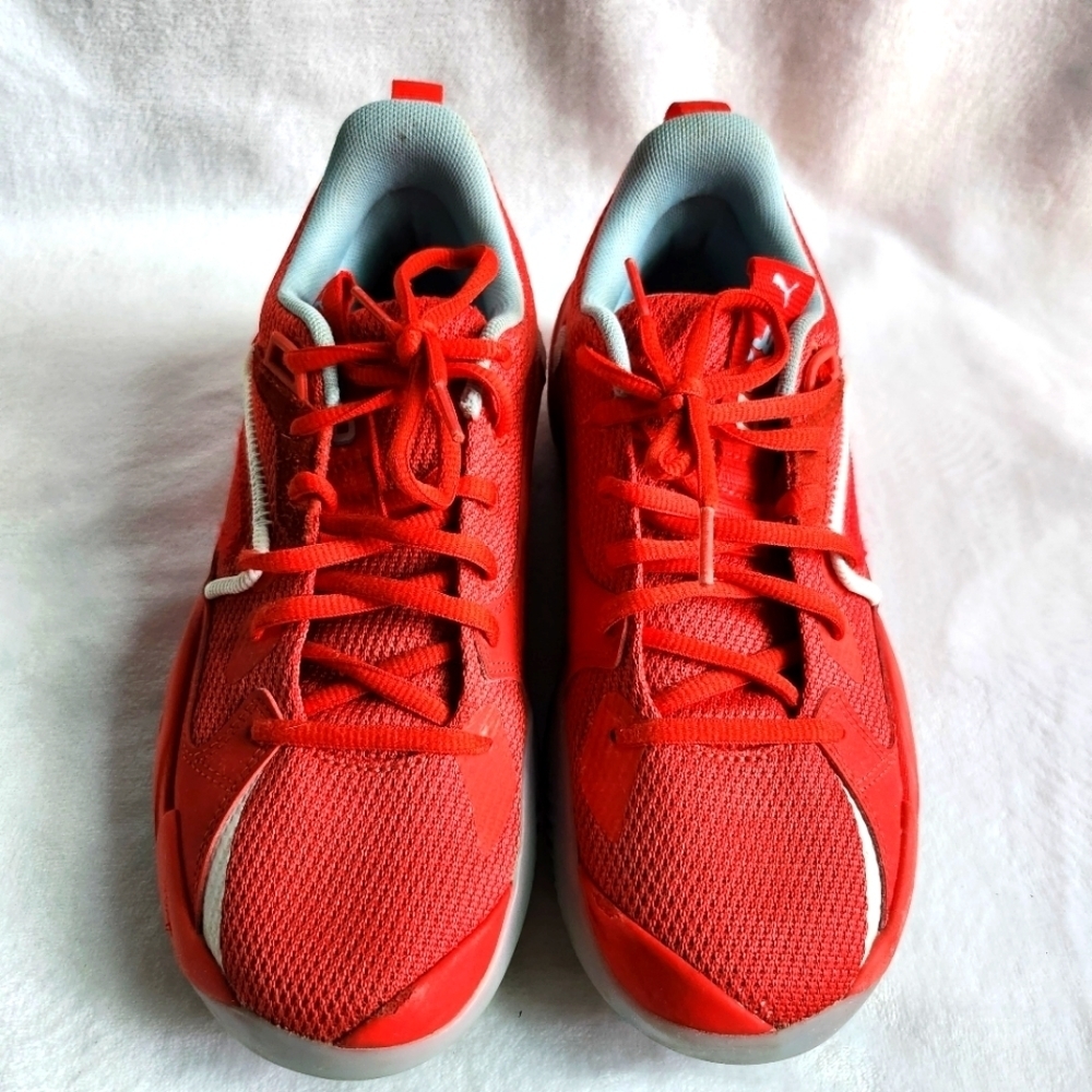 PUMA rs dreamer summer hustle,fiery red basketball shoes, boys size 7c